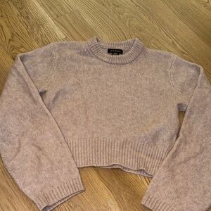 Club Monaco Tan Crew Neck Sweater